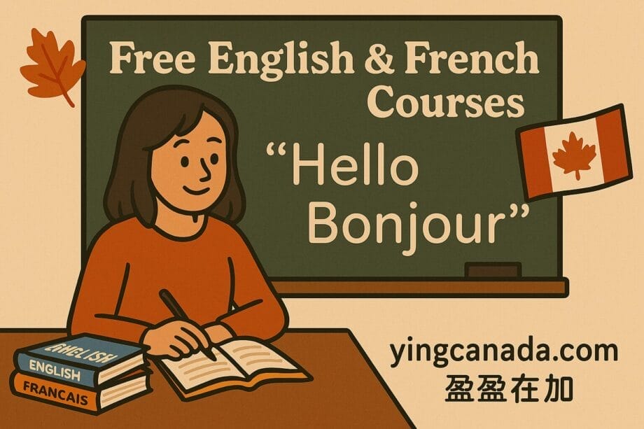 Free language courses Ying Canada